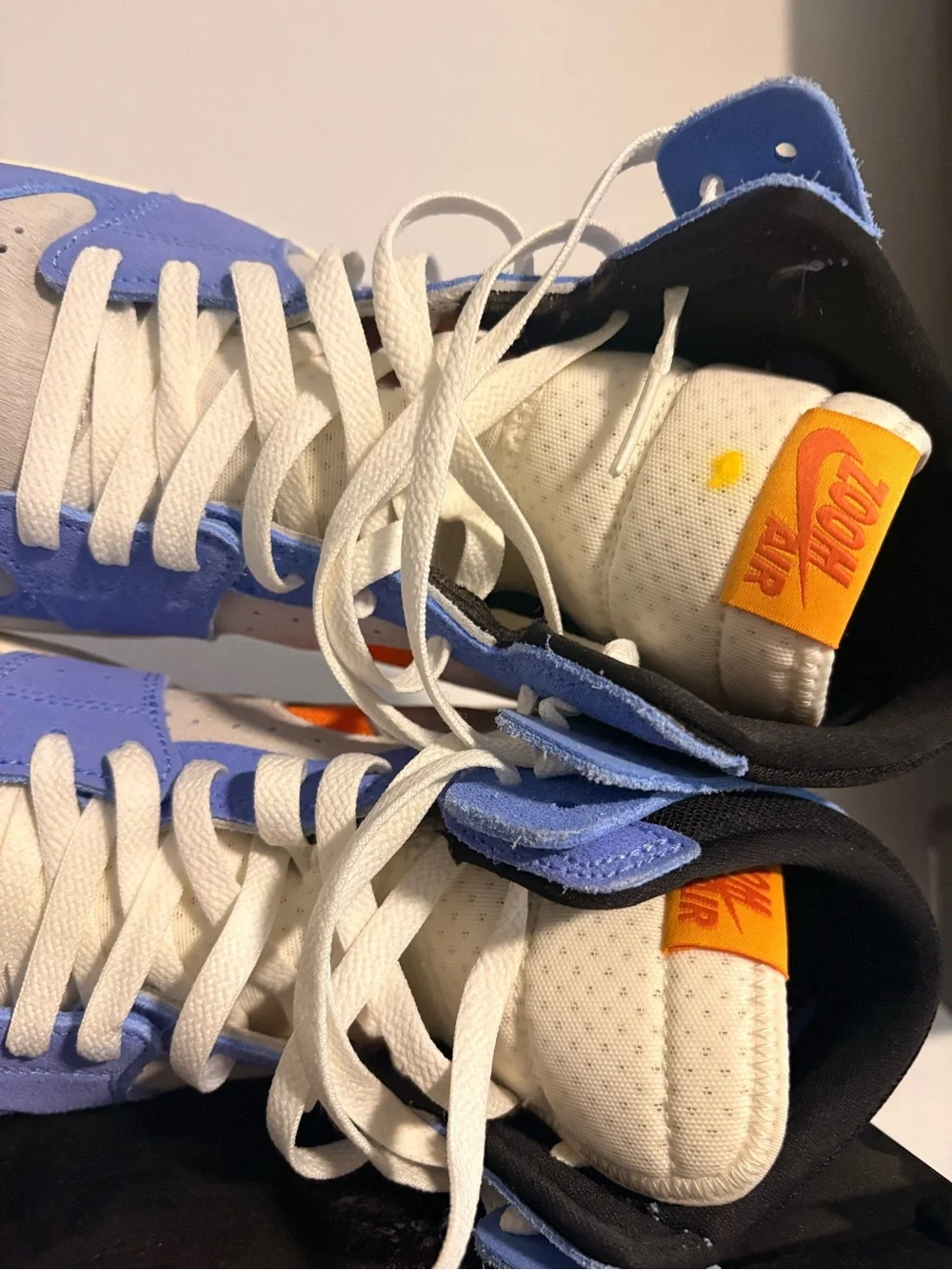Men’s Jordan 1s Sz 10. Blue and Orange